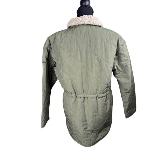 Columbia Women's Birchwood Quilted Jacket NWOT GREEN SIZE S - Picture 6 of 10